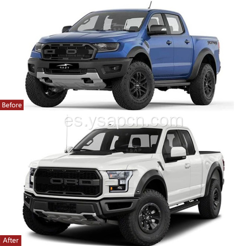 Cambio de Ranger Raptor al kit de cuerpo F150 Raptor